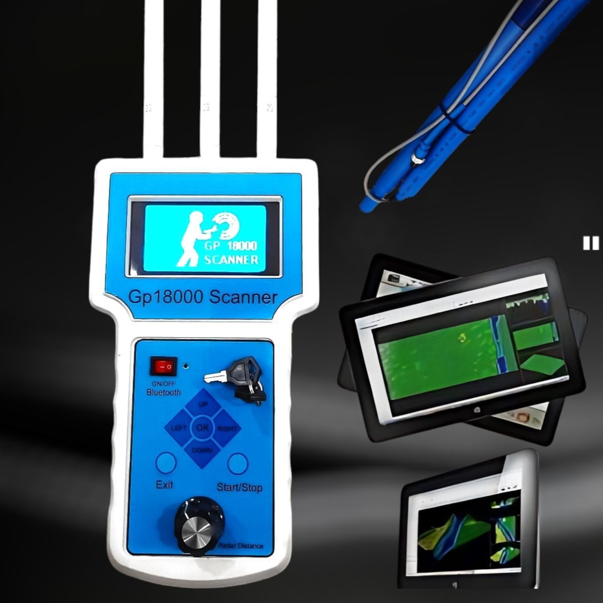 اسکنر ردیاب تصویری gp18000